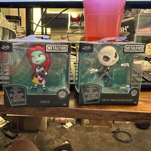 2 Metalfigs - The Nightmare Before Christmas Collection